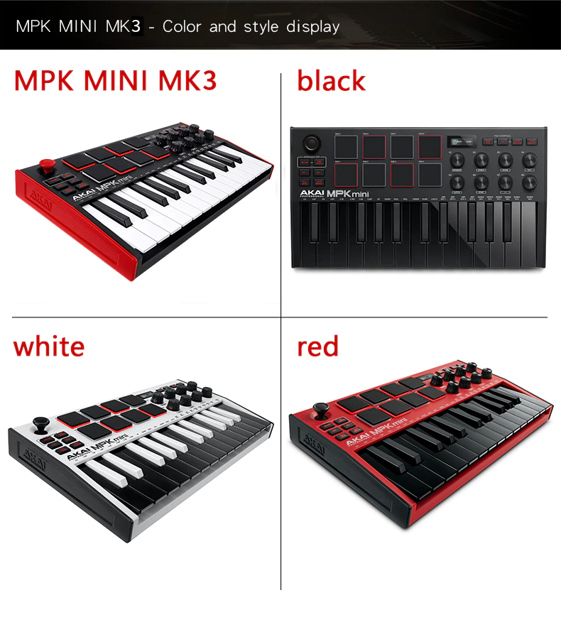 Akai MPK Mini MK3 Limited Edition – Distingo Music Stores