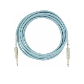 Fender Original Series Instrument Cable, 10', Daphne Blue