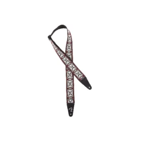 PASADENA WOVEN STRAP RED SNOWFLAKE