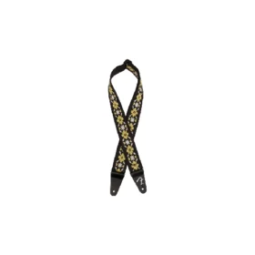 Fender PASADENA WOVEN STRAP YLW CLOVER