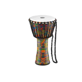 PADJ2-L-G 12inch Synthetic Djembe, Goat Skin Head (Patented), Kenyan Quilt