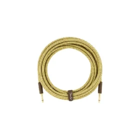 Fender Deluxe Series Instrument Cable, Straight/Straight, 10', Tweed