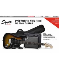 Squire Affinity Stratocaster® HSS Pack Brown Sunburst