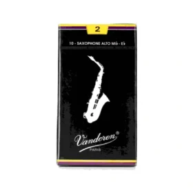 Vandoren SR212 TRADITIONAL ALTO SAXOPHONE REEDS Size 2