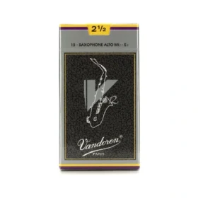 Vandoren SR6125 ALTO SAXOPHONE REEDS Size 2.5