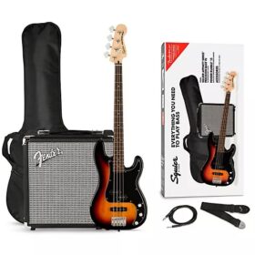 Squire Affinity Precision Bass® PJ Pack Sunburst