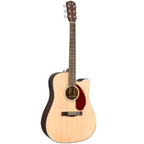 CD-140SCE Dreadnought, Walnut Fingerboard, Natural w-case