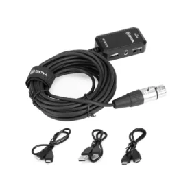 XLR phantom adapter for MicroMic