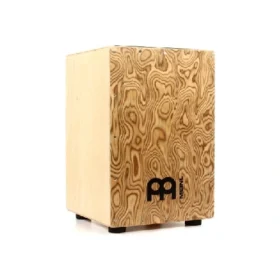 Traditional String Cajon with Makah-Burl Wood Frontplate