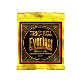 Ernie Ball COATED 8020 BRONZE ACOUSTIC LIGHT