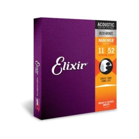 Elixir ACOUSTIC 80/20 BRONZE NANOWEB CUSTOM LIGHT