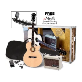 Epiphone PR-4E ACOUSTIC ELECTRIC PACK-NATURAL