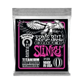 Ernie Ball COATED TITANIUM RPS EXTRA SLINKY