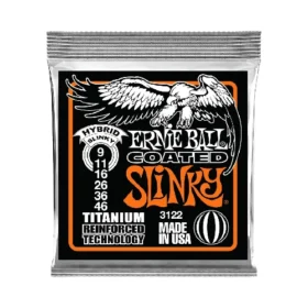 Ernie Ball COATED TITANIUM RPS HYBRID SLINKY