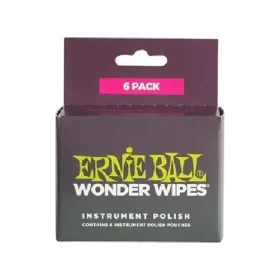 Ernie Ball WONDER WIPES GUITAR POLISH-6 PACK