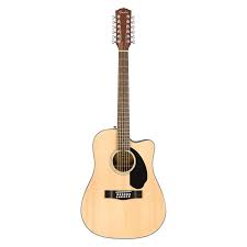 Fender CD-60SCE Dreadnought 12-string Natural