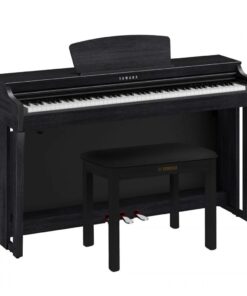 YAMAHA CLP-725B DIGITAL PIANO BLACK WITH BENCH