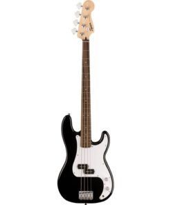 Squire Sonic® Precision Bass® White Pickguard Black