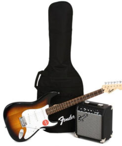 Squire Stratocaster® Pack Brown Sunburst, Gig Bag, 10G - 230V EU