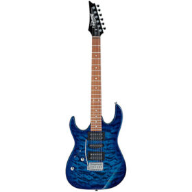 Ibanez Gio GRX70QAL Left-handed Transparent Blue Burst