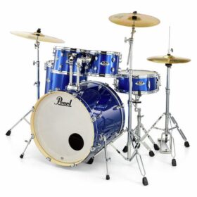 Pearl Acoustic Drum Set RS526SBC/C743 – Royal Blue Metallic