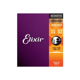 Elixir Acoustic Phosphor Bronze Nanoweb Custom Light